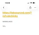 LabSourced Peptides coupon verification screenshot