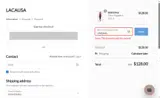LABOR45 coupon verification screenshot