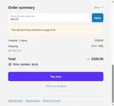 ADCOD coupon verification screenshot