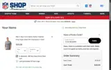 Los Angeles Chargers coupon verification screenshot