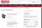 Los Angeles Chargers coupon verification screenshot