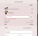 BF20 coupon verification screenshot