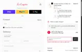 EXTRA15 coupon verification screenshot