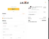 Lacros Bikes coupon verification screenshot