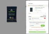 LACTIGO coupon verification screenshot