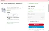Los Angeles Dodgers coupon verification screenshot