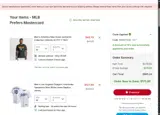 Los Angeles Dodgers coupon verification screenshot