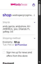 NEWLOOK10 coupon verification screenshot