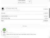 LadyCompUS+652 coupon verification screenshot