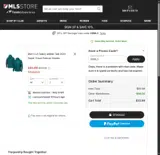 LA Galaxy coupon verification screenshot