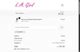 ALONDRA coupon verification screenshot