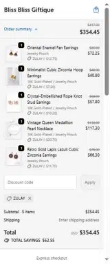 ZULAY coupon verification screenshot