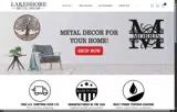 Lakeshore Metal Decor coupon verification screenshot