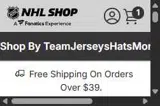 nhlsave coupon verification screenshot