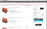 Los Angeles Kings Shop coupon verification screenshot