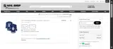 Los Angeles Kings Shop coupon verification screenshot