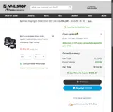 NHLWELCOME10 coupon verification screenshot