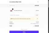 La Lumiere NY coupon verification screenshot