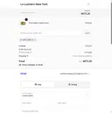 La Lumiere NY coupon verification screenshot