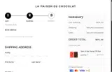 CHOCOLAT coupon verification screenshot