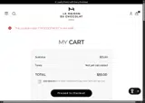 CHOCOGENIUS coupon verification screenshot