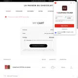 CYBER coupon verification screenshot
