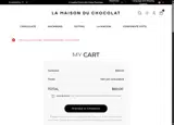 La Maison du Chocolat coupon verification screenshot