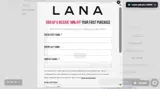 LANA10 coupon verification screenshot