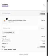 glorytopbuy coupon verification screenshot