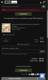 CART334 coupon verification screenshot