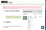 LANG coupon verification screenshot