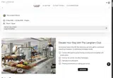 The Langham, Boston coupon verification screenshot