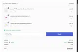 20YOLU coupon verification screenshot