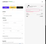 Laphont coupon verification screenshot