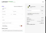 Laphont coupon verification screenshot
