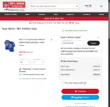 Los Angeles Rams coupon verification screenshot