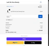 10QELA coupon verification screenshot