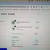 Lash Next Door coupon verification screenshot
