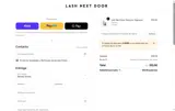 Lash Next Door coupon verification screenshot