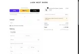 Lash Next Door coupon verification screenshot