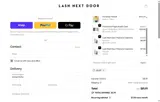 Lash Next Door coupon verification screenshot