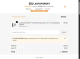 Lastaforest coupon verification screenshot