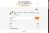 Lastaforest coupon verification screenshot