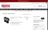 Las Vegas Raiders coupon verification screenshot
