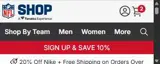 Las Vegas Raiders coupon verification screenshot