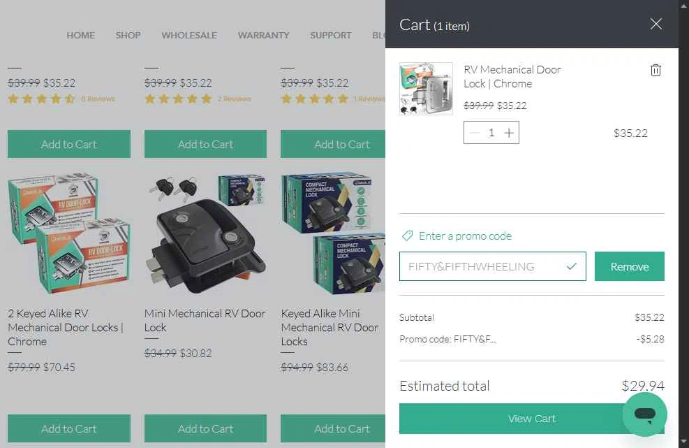 LATCH.IT checkout page showing LATCH.IT promo code box | Screenshot taken by SimplyCodes community member on Nov 17, 2025
