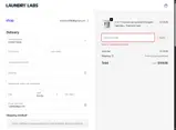 LAUNDRY20 coupon verification screenshot