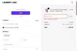 LAUNDRY20 coupon verification screenshot