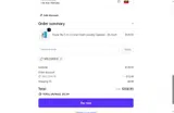 WELCOME10 coupon verification screenshot