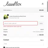 THANKYOU20 coupon verification screenshot